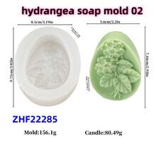 Khuôn silicon làm xà phòng hình hoa mẫu đơn vuông, khuôn xà phòng hình chuồn chuồn bay dễ thương, khuôn xà phòng hình bướm, khuôn hoa lan, khuôn thạch cao thơm, khuôn làm xà phòng hoa cẩm tú cầu tự làm, khuôn đúc nhựa thạch cao, khuôn làm đồ thủ công mỹ nghệ, khuôn làm bom tắm. - trắng - Xem 15