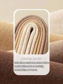 1 đôi tất dài đến đầu gối mùa đông dày dặn ấm áp dành cho nữ, tất mùa đông cao cổ bằng vải lông cừu mềm mại chống trượt, lý tưởng cho du lịch và hoạt động ngoài trời, tất ấm áp - Nhiều màu - Xem 5