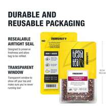 Tiesta Tea - Cranberry Hibiscus Rooibos Tea, Fireberry, Loose Leaf, Herbal Blend With Hibiscus, Cranberry, Currants &Amp; Rooibos, Enjoy Hot Or Iced, 17oz Resealable Pouch, 25 Cups - ColorA - 查看 9