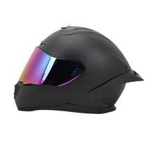 Motorcycle Helmets - Matte Black - View 2