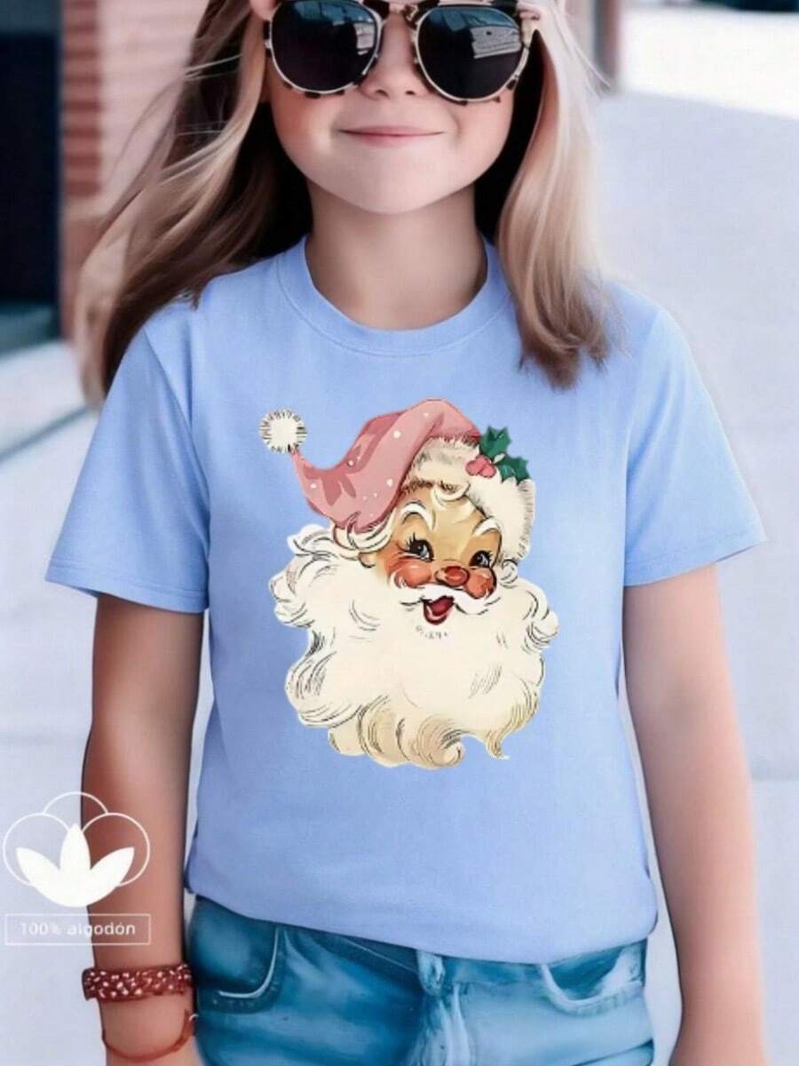 Young Girls T-Shirts - Blue - View 1