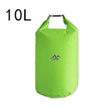 Floating Waterproof Dry Bag Backpack 5L/10L/20L/40L/70L, Roll Top Sack Keeps Gear Dry For Camping, Hiking Beach, Fishing, Swimming Rafting Kayak River Trekking Bags - 綠色 - 查看 5