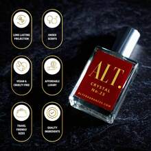 ALT. FRAGRANCES Crystal No. 23 Extrait De Parfum Unisex Perfume 60ml/2 Fl Oz Unisex Perfume Original Mujer Perfume Women Christmas Gifts Perfume For Women Gifts For Women - 花卉印花 - 查看 5
