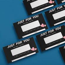 8张刮刮乐优惠券，生日礼物，爱情优惠券，周年纪念礼物，DIY礼物（送给她/他），情人节礼物 - 黑色 - 查看 4