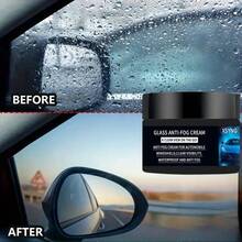 Agente antivaho para parabrisas de coche - Agente anticongelante de larga duración, visual, impermeable, antivaho - Se puede usar de forma segura para cascos y puertas de coche. - A - Ver 4