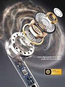 Philips Premium True Wireless In-Ear Headphones,TAT2020,Long Battery Life, High-Fidelity Sound, Clear Calls With Noise Cancellation - Black - View 4