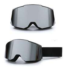 1pc Winter Ski Gear, Double-Layer Anti-Fog Ski Goggles, Adult Outdoor Sports Ski Goggles, Snowmobile Goggles, Mountaineering Goggles, Motorcycle Off-Road Riding Goggles - Multicolor - View 3