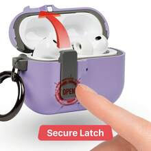 Vena For AirPods Pro 3 Case Cover Magsafe, With Auto Open Lock, Dual Layer Case Cover For AirPods Pro Gen 3 3rd Generation - Purple - View 3