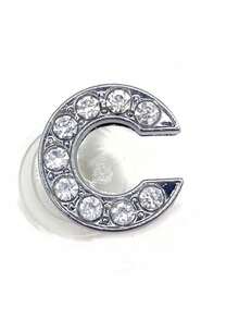 26 Letters Diy Bag Decor, Crystal Diamond Alloy Letters,Slipper Decorative Buckle,Suitable For Bogg Bags, Hollow Out Clogs, Tote Bags, Decorative Accessories, Customizable For Your Beach Tote Bags And Hollow Out Clogs, These Charming Decors Infuse Personalized Style And Vibrant Colors To Your Bogg Bags And Hollow Out Clogs, A Great Gift For Family, Friends, Or Loved Ones, Or Even A Christmas Gift.