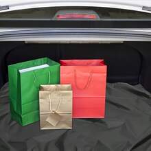1pc Silver-Coated Single-Layer Thin Polyester Fiber Cargo Liner Mat, Lightweight & Portable For Universal Car Models - Multicolor - View 6