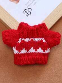 17cm Character Doll Accessories Decorative Cute Fruit Sweater, Mini Doll Decoration Accessories, Suitable For La-Bubu Dolls - Multicolor - View 10
