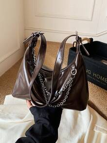 Bolso de mano de lujo de alta gama para mujer, nuevo diseño con amplia capacidad, adecuado para el transporte diario