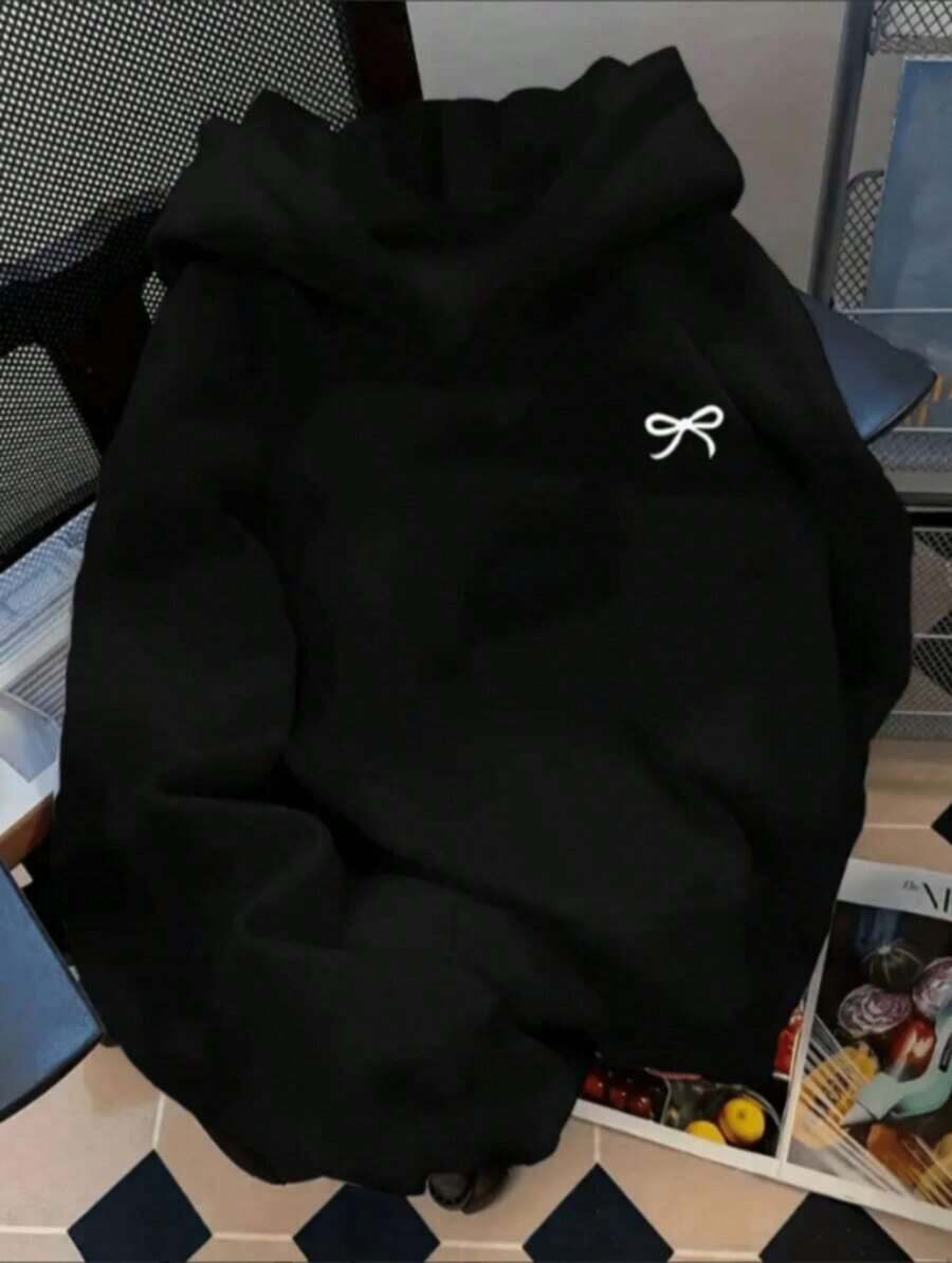 Plus Size Sweatshirts - Black - View 1