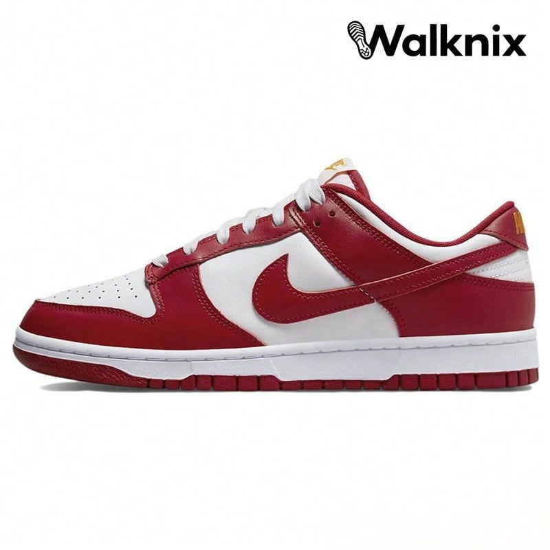 Nike Dunk Low 'Gym Red' White University-Gold Sneakers Men DD1391-602 - Nhiều màu - Xem 1