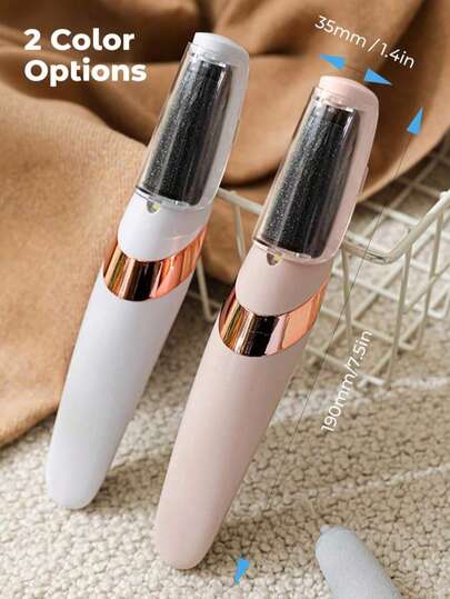 Electric Foot Grinder, Foot Scrubber, USB Rechargeable Callus Remover With Replacement Rollers And LED Light, Professional Hard Skin Removal, Foot Care Tool For Cracked Heels, Calluses And Dead Skin, Suitable For Both Men And Women, Removes Dry Skin And Dead Skin On Feet