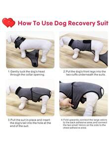 Pet Spay/Neuter Surgery Suit, Dog Diapers, Self-Adhesive Adjustable Cat Calming Wrap, Pet Calming Wrap To Relieve Stress