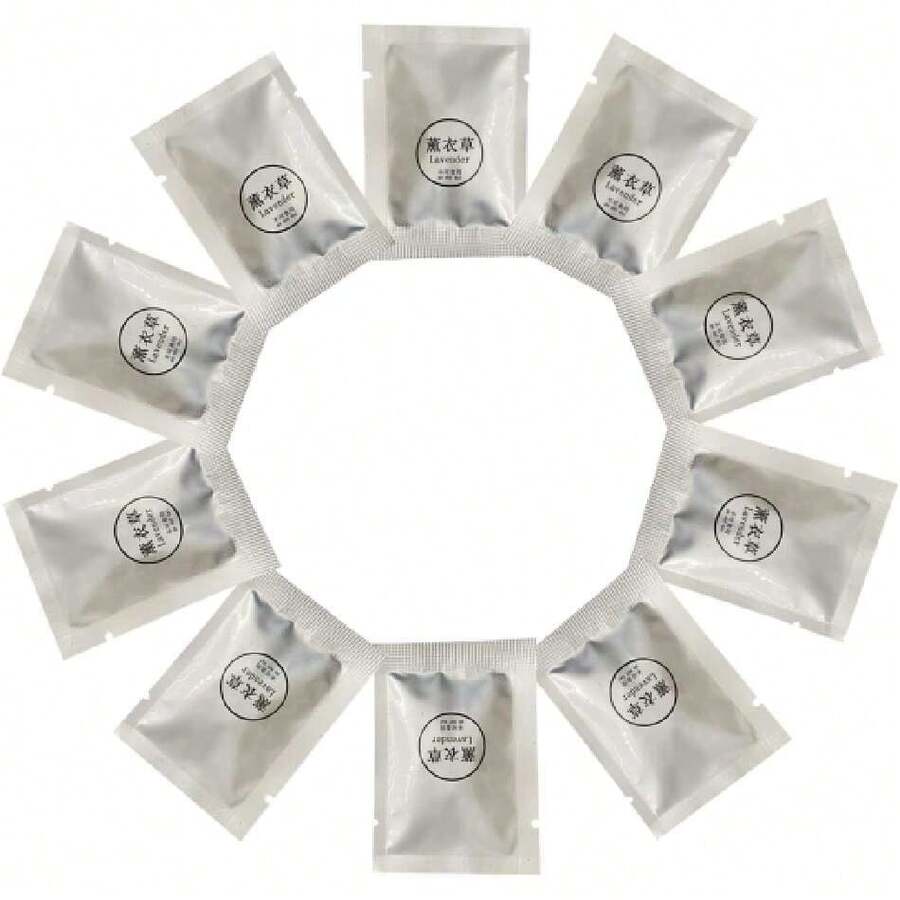 10 Pack Car Air Vent Clip Freshener Refills Solid Fragrance Replacement Pads, Long Lasting Air Freshener For Car (Lavender),32369172 - 彩色 - 查看 1