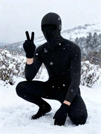 1 st. bokstävertryckt mössa, 1 par enfärgade fingerlösa handskar, , Y2K-stil, utomhus casual vinter varma handskar för pendling 1 par svarta andningsbara halkfria skyddande varma handskar för cykling, utomhus kamouflage balaklava huvudbonad, taktisk ansiktsmask, lätt UV-skydd, lämplig för motorcykel, skidåkning mode ansiktsmask, lätt UV-skydd slumpmässigt 1 par ananas stickade pekskärm tjocka varma handskar