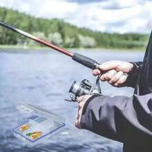 4 Pack Small Tackle Box Organizer Mini Tackle Box Fishing Tackle Box Organizer Snackle Box Container With Dividers For Hook Lures Flies Fly Tying - As Pic - View 8