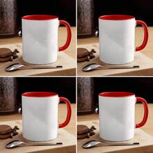 1/2/4pcs Personalized Photo Mugs [Hot Selling Gift] Photo Printed Mugs, Customized 2D Photo Mugs, Office Desk Mugs, Creative Coffee Cups, Creative Birthday/Anniversary/Valentine's Day Gifts - Multicolor - View 16