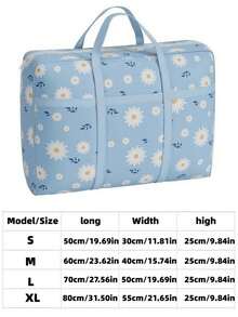 1 Piece/Non-Woven Moving Bag, Large Capacity Student Storage Bag, Thickened Bedding And Luggage Woven Bag, Blanket Carrying Box, Moisture-Proof Clothing Packaging Bag - Multicolor - View 11