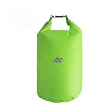 Floating Waterproof Dry Bag Backpack 5L/10L/20L/40L/70L, Roll Top Sack Keeps Gear Dry For Camping, Hiking Beach, Fishing, Swimming Rafting Kayak River Trekking Bags - 綠色 - 查看 1