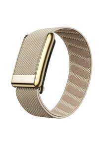 5.0 SuperKnit Luxe 表带 – 兼容 5.0/MG – 支持心电图监测，健康健身可穿戴设备的理想配件 – 高级金属材质