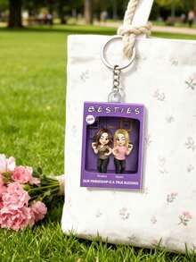 1/3/5pcs Purple Toy Box Shaped Personalized Acrylic Keychain, Customized Souvenir, Can Upload Name And Photo, Christmas Gift For Parents, Couples, Family, Customized Acrylic Portrait Gift For Parents, Teachers, Backpack Pendant, Cute Classroom Souvenir, Christmas Decoration, Thanksgiving Gift, New Year Gift, Party Decor, Christmas Gift For Best Friends,Home Decor Living Room, Birthday Gift - Multicolor Acrylic Keychain - View 9