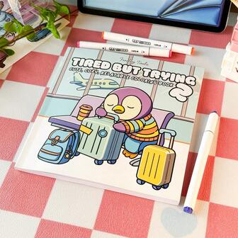 40Page Thicken Adult Coloring Book Coloring Pages Drawing Book Sketch Book Art Book High-Quality Paper Single-Sided Pages Hardcover For Mindfulness Drawing Book Sketch Book Art Book Flowers, Animals, Landscapes, Cozy Home Life Corner Patterns, Home Studio, Artistic Journal, Artistic Design, Durable Binding, Art Journal