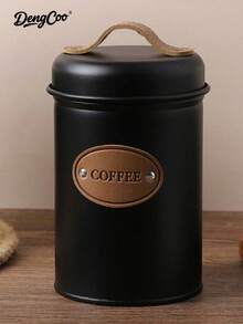 Dengcoo 3 hộp kín, hộp cà phê, hộp trà, hộp đường, đồ ăn nhẹ, bình đựng trái cây khô có vòng đệm, hộp kim loại chống ẩm - Nhiều màu - Xem 2