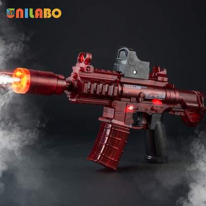 unilabo 2025 New M416 Electric Sound And Light Toy Gun, Toy Gun With Dazzling Lights And Fun Sounds, Safety & Durability Materials, Fun Game Entertainment For Kids - Ideal Festival Birthday Gift For Boys Girls 3+