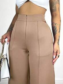 Women Pants - Marrón - Ver 2