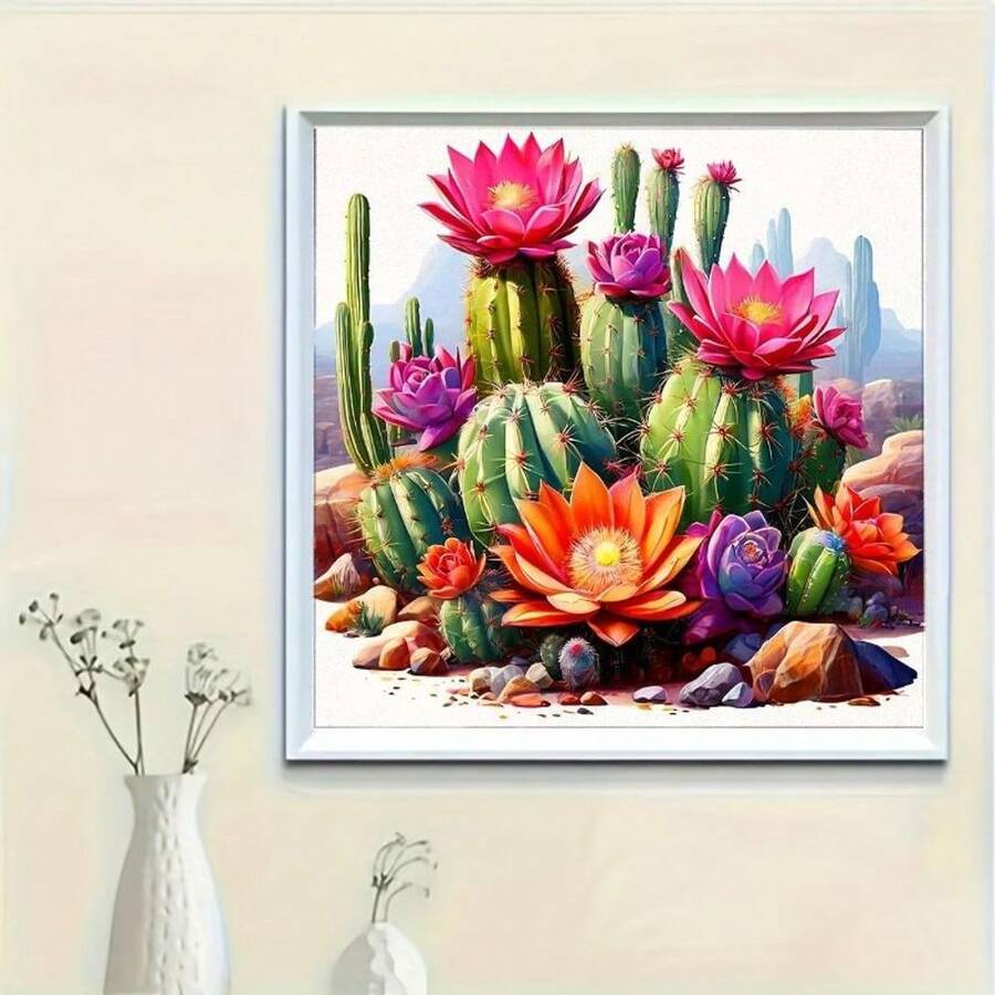 5D全圆钻石画马赛克DIY家居装饰工艺品，创意手工，装饰您的家，释放压力，放松身心，适合家居墙面装饰 - 理想的节日礼物 - 彩色 - 查看 1