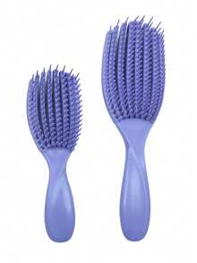 Women's Octopus Comb, Wet & Dry Use, Anti-Static Styling Brush, Suitable For Straight, Long, And Thick Curly Hair, Fluffy And Smooth Massage Hair Brush, Suitable For Daily Styling, Lightweight And Portable, Suitable For Travel, Salon, And Home Use. - Multicolor - View 7