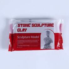 1Pack 300g Air-Dry Clay For Sculpting Soft Stone Modeling Clay, Perfect For Holiday Gifts, No Baking, No Firing - Clay - View 11