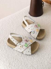 1双夏季女童软底沙滩凉鞋，户外儿童鞋，新款婴儿鞋，女童凉鞋