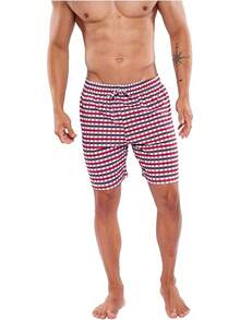 TendenciaAlfani - Pijama para Hombre, Paquete De 2 Bermudas para DormirCalidad premium - Negro / Gris - Ver 3