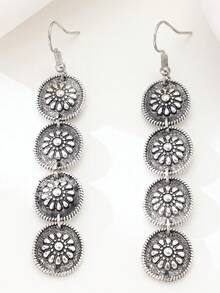 1件男士极简西部牛仔风格欧美跨界朋克耳环 - 耳飾 - 查看 12