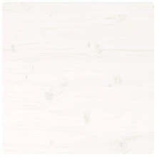 tablero de mesa vidaXL blanco de 50x50x2,5 cm de madera maciza de pino. - Marrón - Ver 5