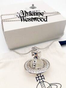 Vivienne Westwood Pina Small Orb Necklace - Silver - View 7