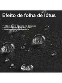 122 - Plain/Unpatterned Automatic Umbrella, Large Size, With Flashlight - Azul claro - Ver 6