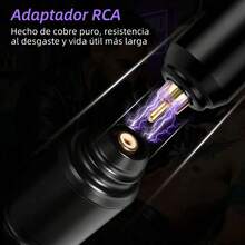 Kit completo para principiantes con máquina de tatuaje inalámbrica Rotatoria, kit de máquina de tatuaje rotatoria inalámbrica Kit de máquina de tatuaje profesional con cartucho de 3,5 mm Liner Shader Recargable con 10 tintas de colores, ajustable de 5 a 12 V, proporciona entre 3 y 6 horas de uso continuo dependiendo de la configuración. - Negro - Ver 2