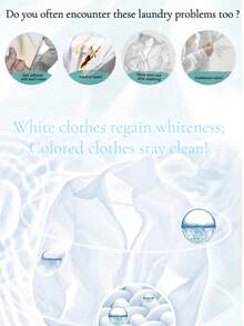 茉莉花香三腔洗衣凝珠 | 舒缓香氛 | 三腔设计，深层清洁、柔顺衣物、护色 | 柔顺蓬松，持久保色 | 懒人洗衣妙招 | 易溶于水 | #香氛凝珠 #洗衣科技