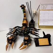 540pcs/500pcs/340pcs Scorpion Building Block Set, Mechanical Animal Model, Cool Design With Realistic Details, High-Quality Durable ABS Material, With Base Stand, Perfect Gift For Family And Boyfriend, Birthday, Christmas, New Year, Valentine's Day - Multicolor - View 9