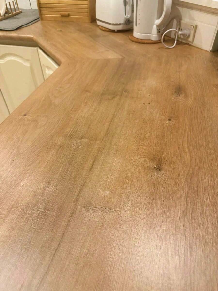 1 Roll Wood Grain Peel And Stick Wallpaper Self Adhesive Rustic Removable Contact Paper Plank For Countertop Cabinets Vinyl Film
