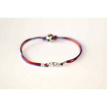 Brazalete de fútbol, brazalete masculino del equipo deportivo, balón de fútbol, rojo y azul, Barcelona, brazalete para hombre, regalo para él, deporte - 1 - Ver 5