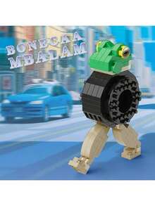 New Italian Brainrot Animals Tralalero Tralala Building Blocks Tralalelo Tralala SharkBricks Tralala Figures Bricks Toy Decorations Gift - Multicolor - View 10