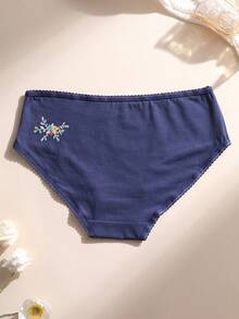 7 chiếc quần lót nữ bằng cotton, cạp thấp, không đường may, in họa tiết hoa, mềm mại, thoải mái và thoáng khí, thích hợp cho yoga, thể thao và mặc hàng ngày. - Nhiều màu - Xem 4
