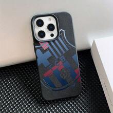Funda para teléfono con diseño de Fútbol B-Barca, compatible con modelos de  17, 16E, 16, 15, 14, 13, 12, 11 Pro Max, 11 Pro, Air, X, XR, XSMAX, 8, 7 y 7 Plus, diseñada para evitar caídas con una cubierta trasera suave de TPU - Negro - Ver 7