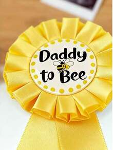 Ribbon Badge Brooch For Dad And Mom, Ladies Lapel Pin Brooch, Bag Pendant, Fashion Accessories, Fun Gifts For Friends, Family, Teachers And Classmates